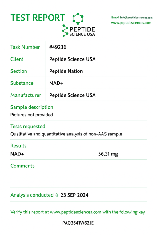 Buy NAD+ 500mg Supplement | Boost Cellular Energy & Healthy Aging - Image 2